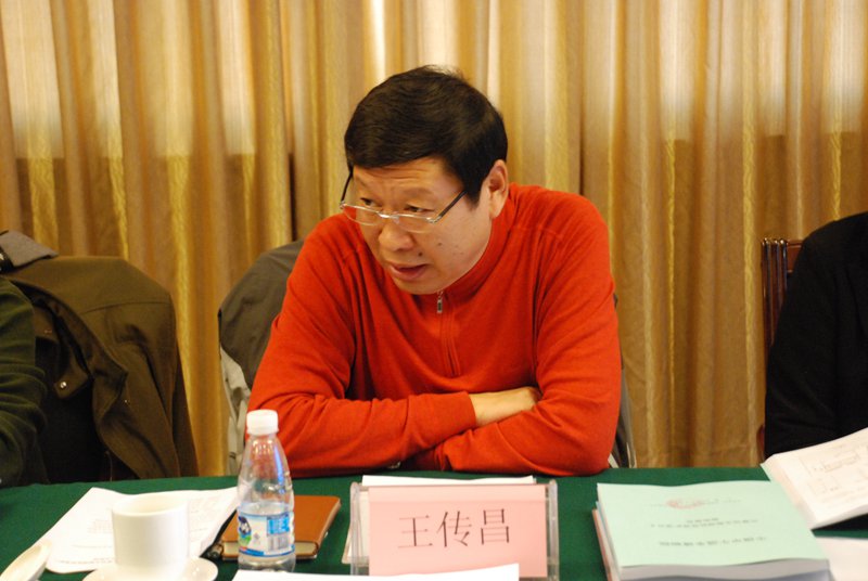 与会专家：山东省文物保护修复中心主任、研究馆员王传昌